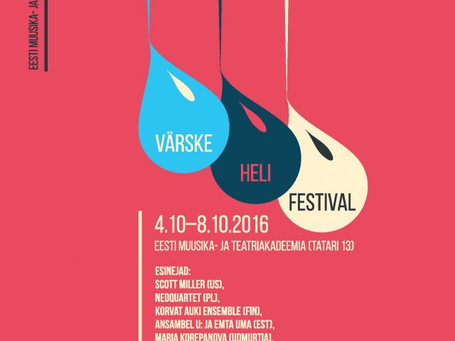 Värske heli festival Sügisfest laiendab piire Värske heli festival Sügisfest laiendab piire
