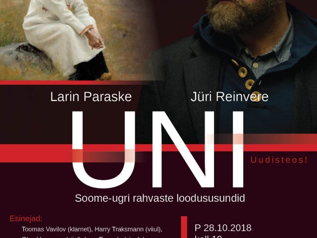 HELIjaKEEL “UNI. Jüri Reinvere, Larin Paraske” HELIjaKEEL “UNI. Jüri Reinvere, Larin Paraske”